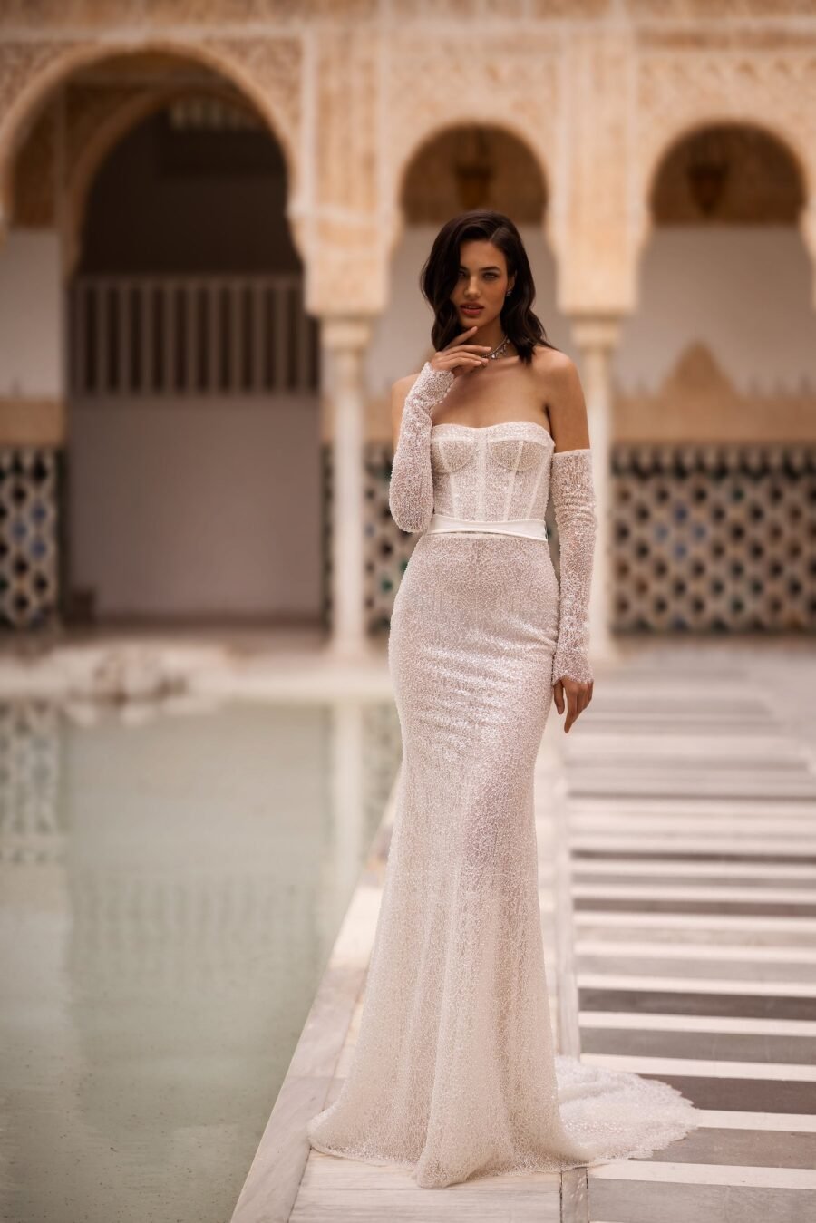 Eddie 1 dress by wona concept from alma de oro collection