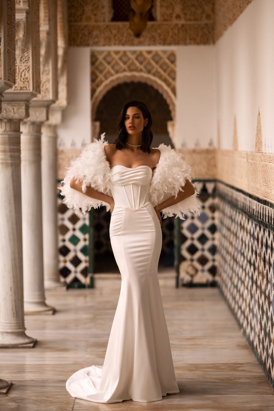 Keira 1 dress by wona concept from alma de oro collection