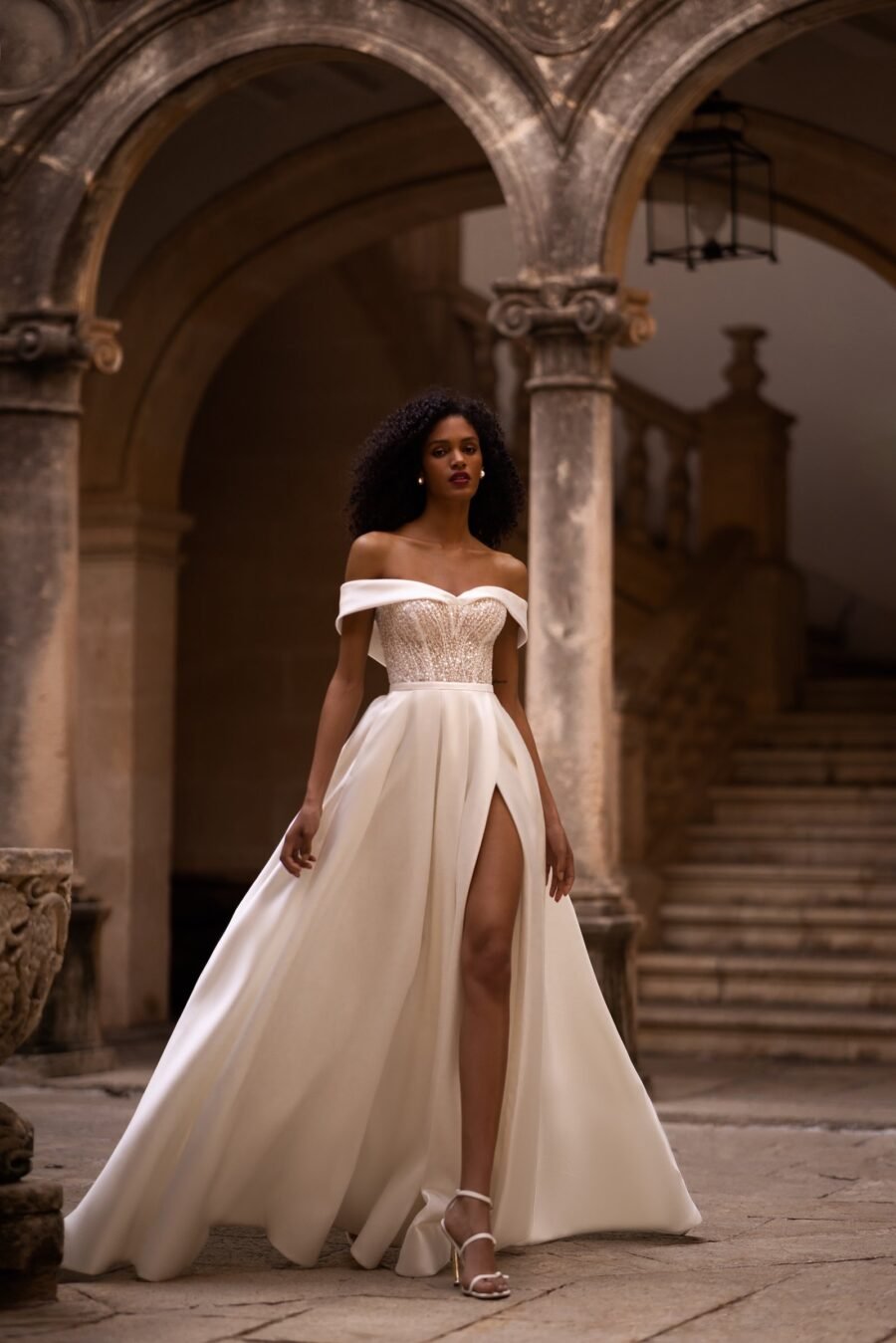 Lotus 1 dress by wona concept from alma de oro collection