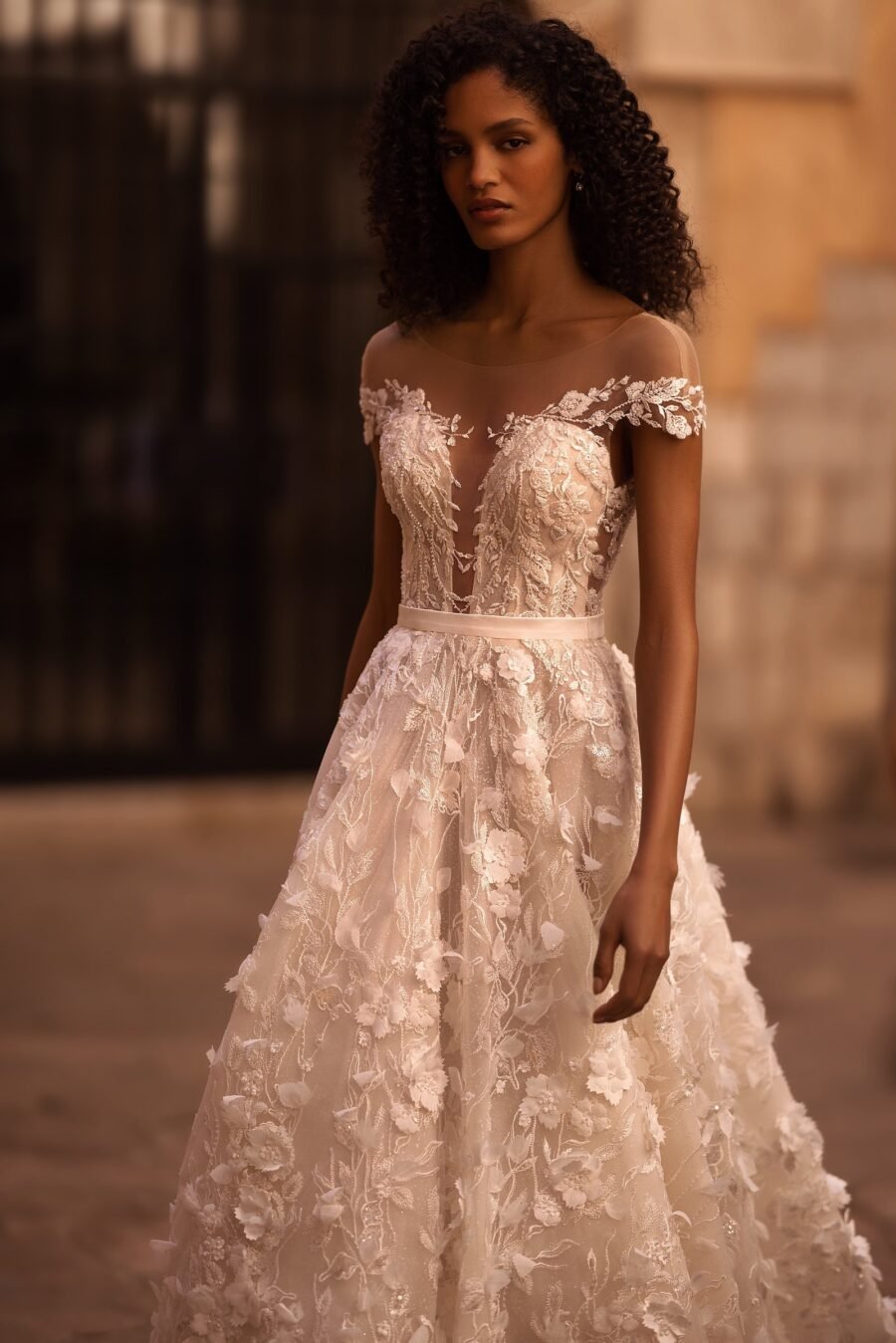 Mellina 3 dress by wona concept from alma de oro collection