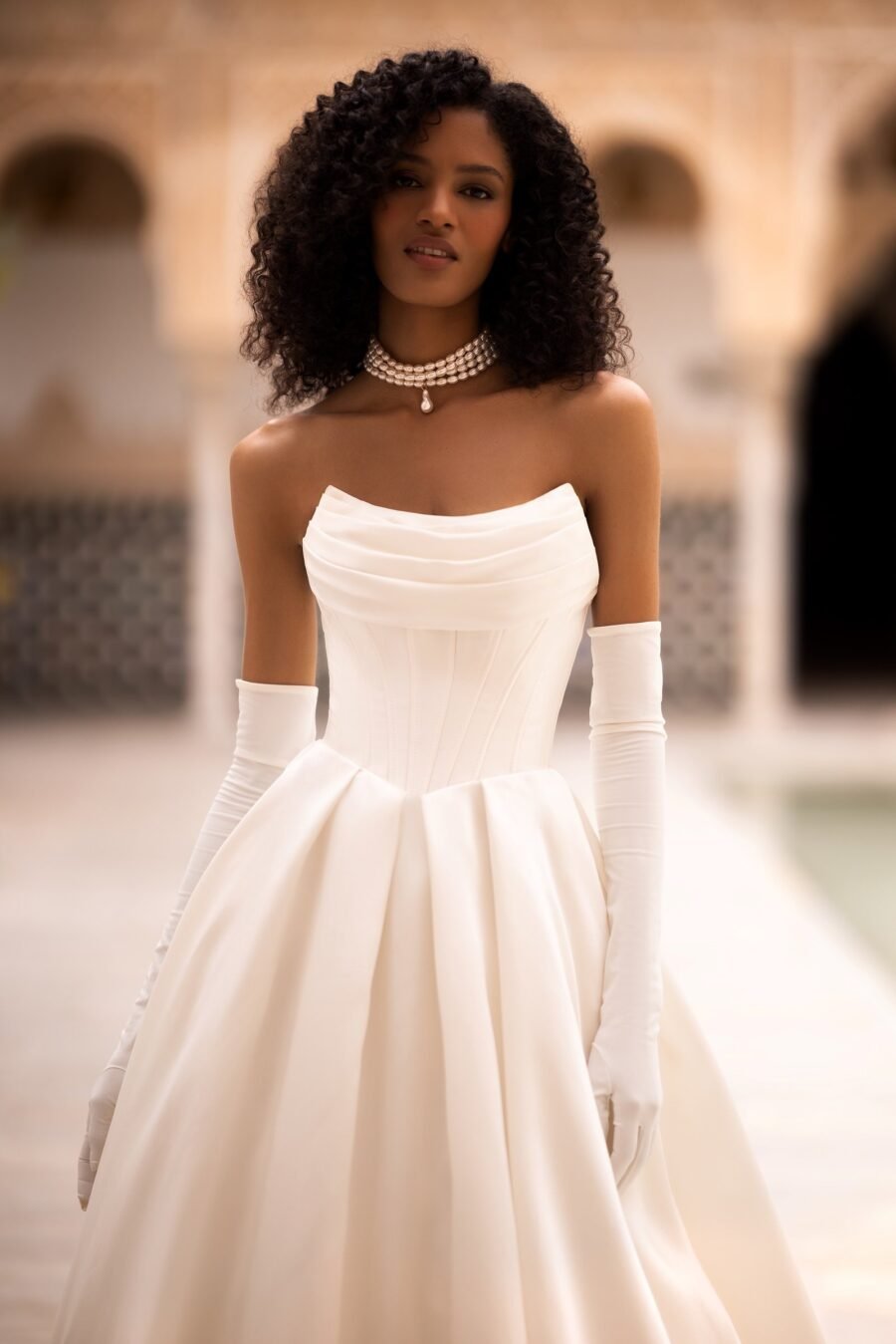 Odette 1 dress by wona concept from alma de oro collection