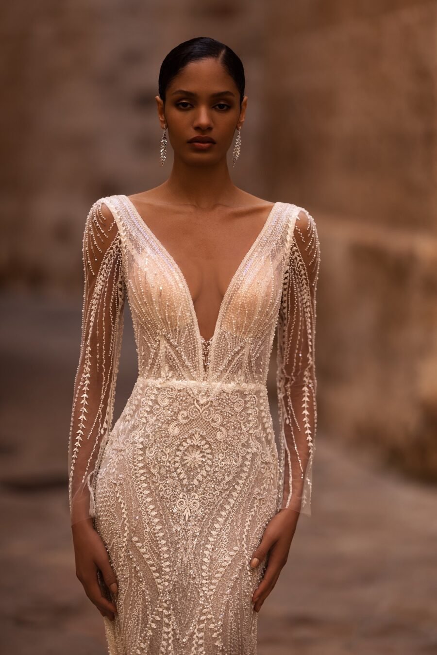 Sevil 2 dress by wona concept from alma de oro collection