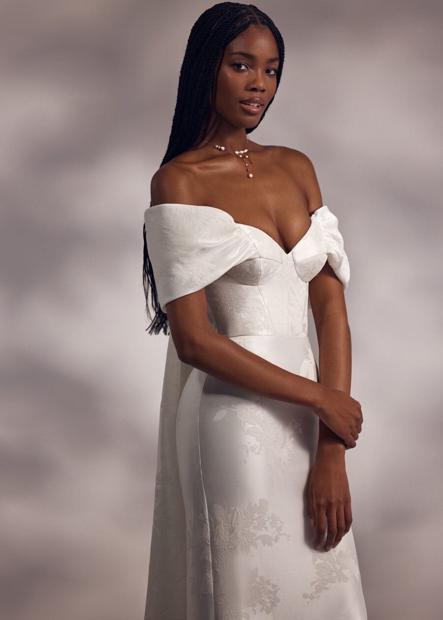 Cecile 3 wedding dress by eva lendel from less is more iv