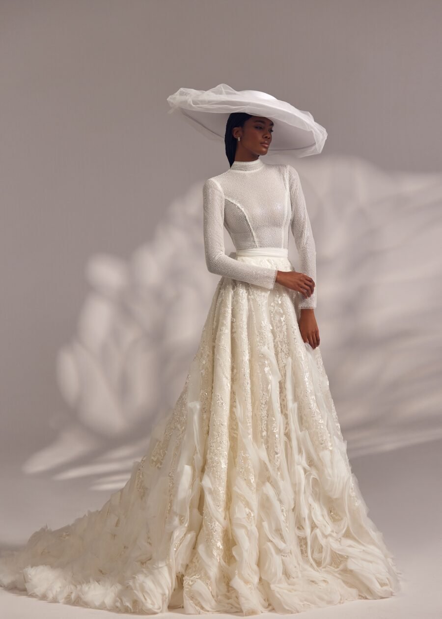 Fallon 1 wedding dress by eva lendel from less is more iv