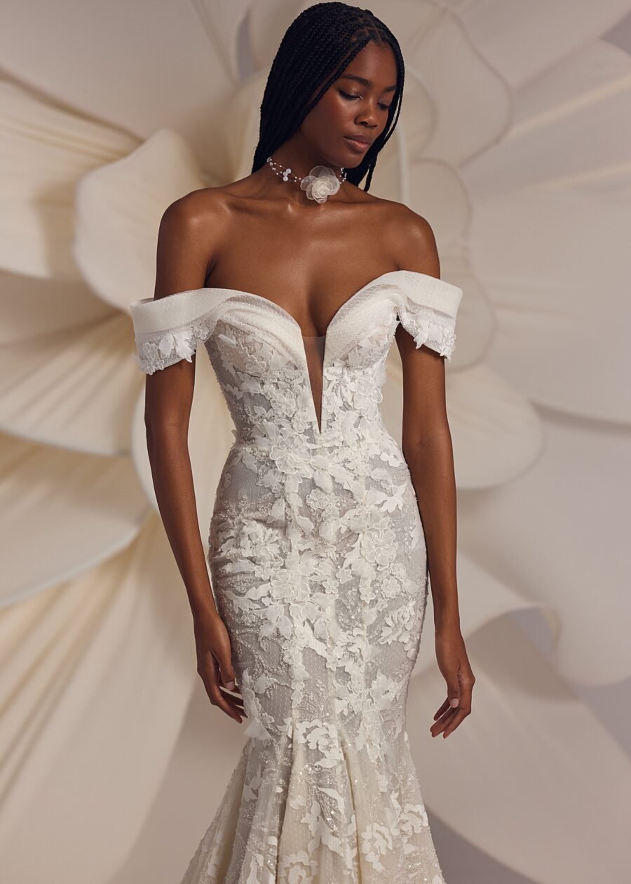 Gravity 2 wedding dress by eva lendel from less is more iv