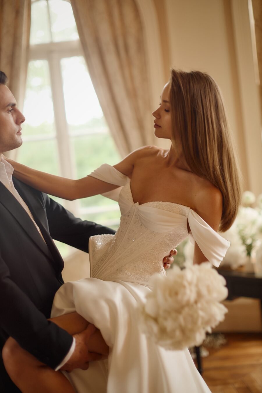 Serenade 1 wedding dress by eva lendel from love story collection