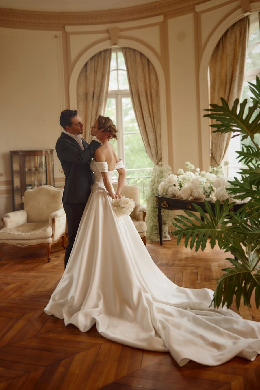 Serenade 2 wedding dress by eva lendel from love story collection