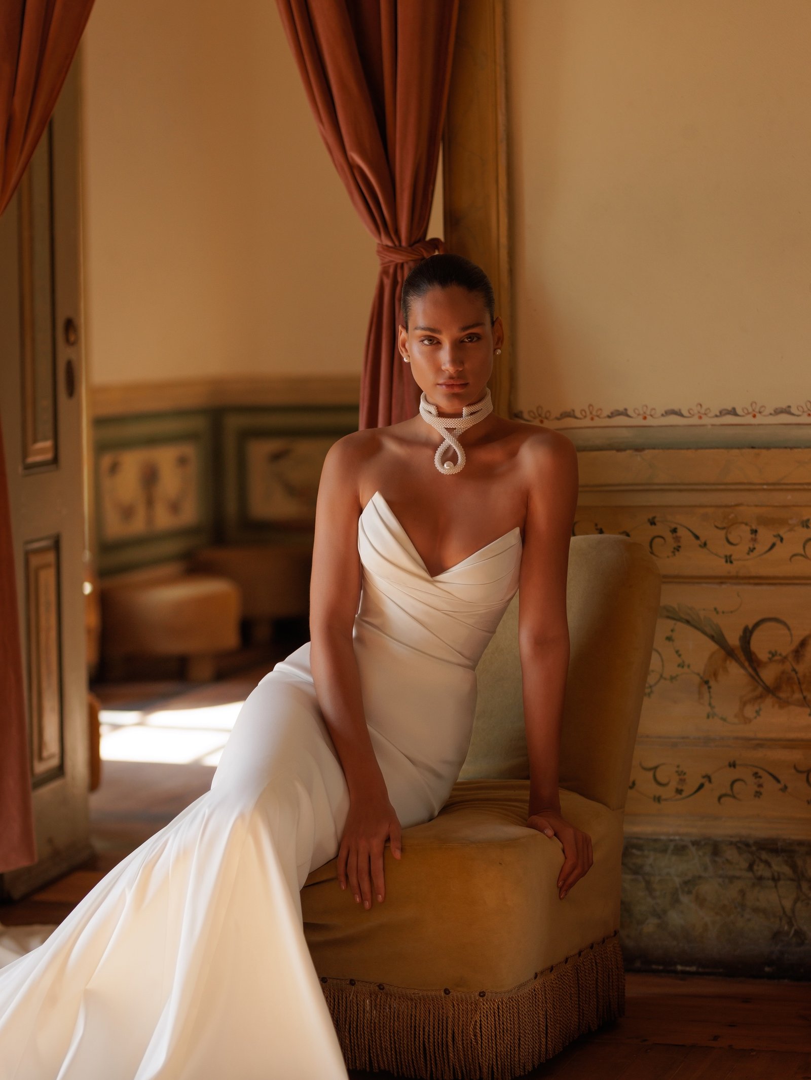 Bronze dress 1 by WONA from Bridal Alchemy